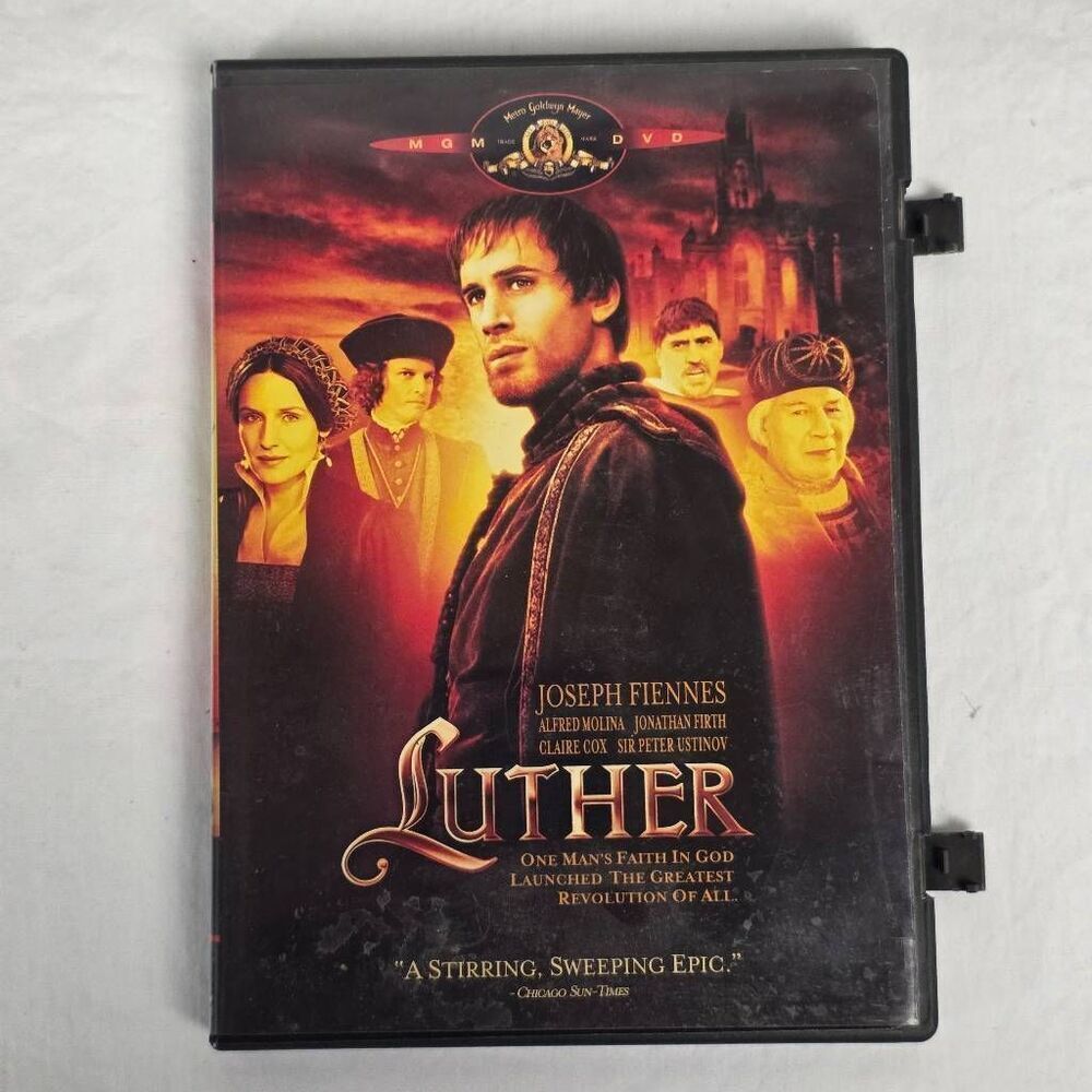 Luther DVD Joseph Fiennes Historical Drama MGM